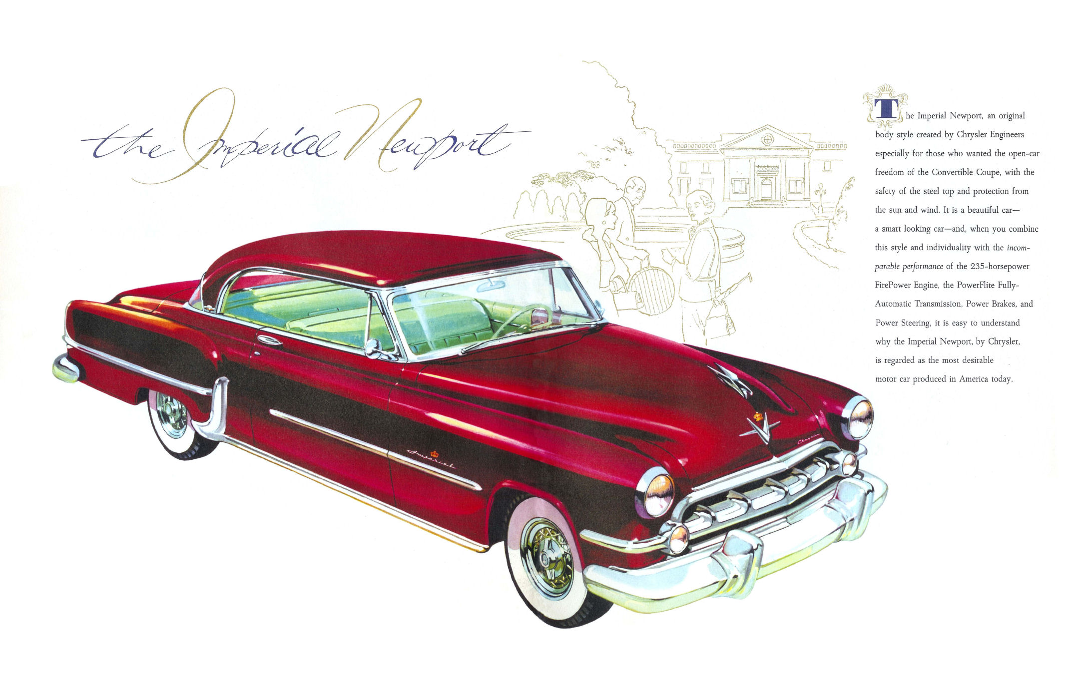1954 Chrysler Imperial Brochure Page 5